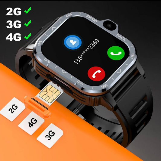 Montre Connectée 4G avec Support SIM